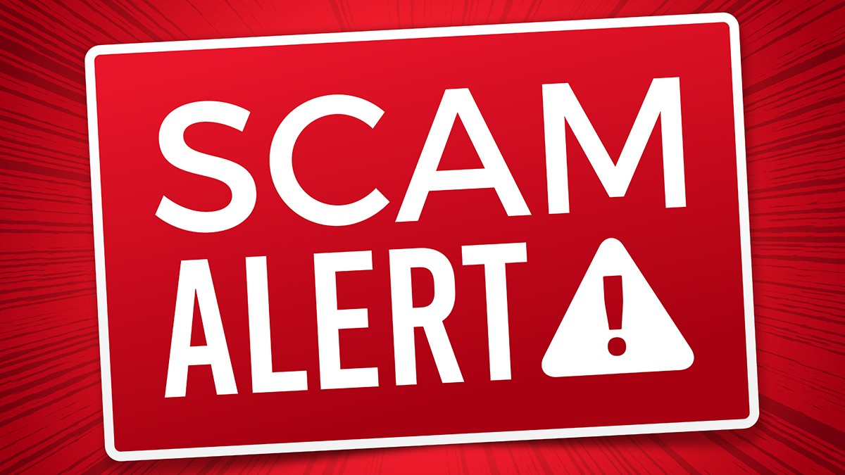 Scam alert! Fraudsters are sending fake text messages from delivery companies asking you to click a link to reschedule a delivery. Do not click on any links from an unknown sender. If you are expecting a package, check it with the company site directly. #FraudFriday