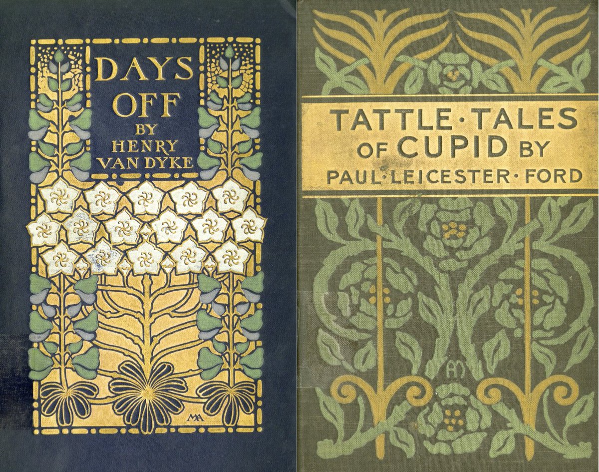 This month's Brooklynology blog post follows two New Yorkers who burst into the competitive scene of cloth book cover design: Margaret Nielson Armstrong and Alice Cordelia Morse. Fourteen of their works are on display at CBH, now through May 2024. bklynlib.org/3U323Wa