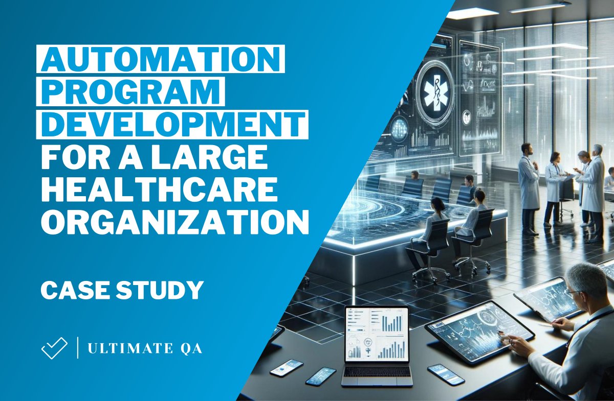 🚀 New case study! 
See how we revolutionized a healthcare org with automation, saving 900 mins/day! 

🔗 ultimateqa.com/automation-dev…