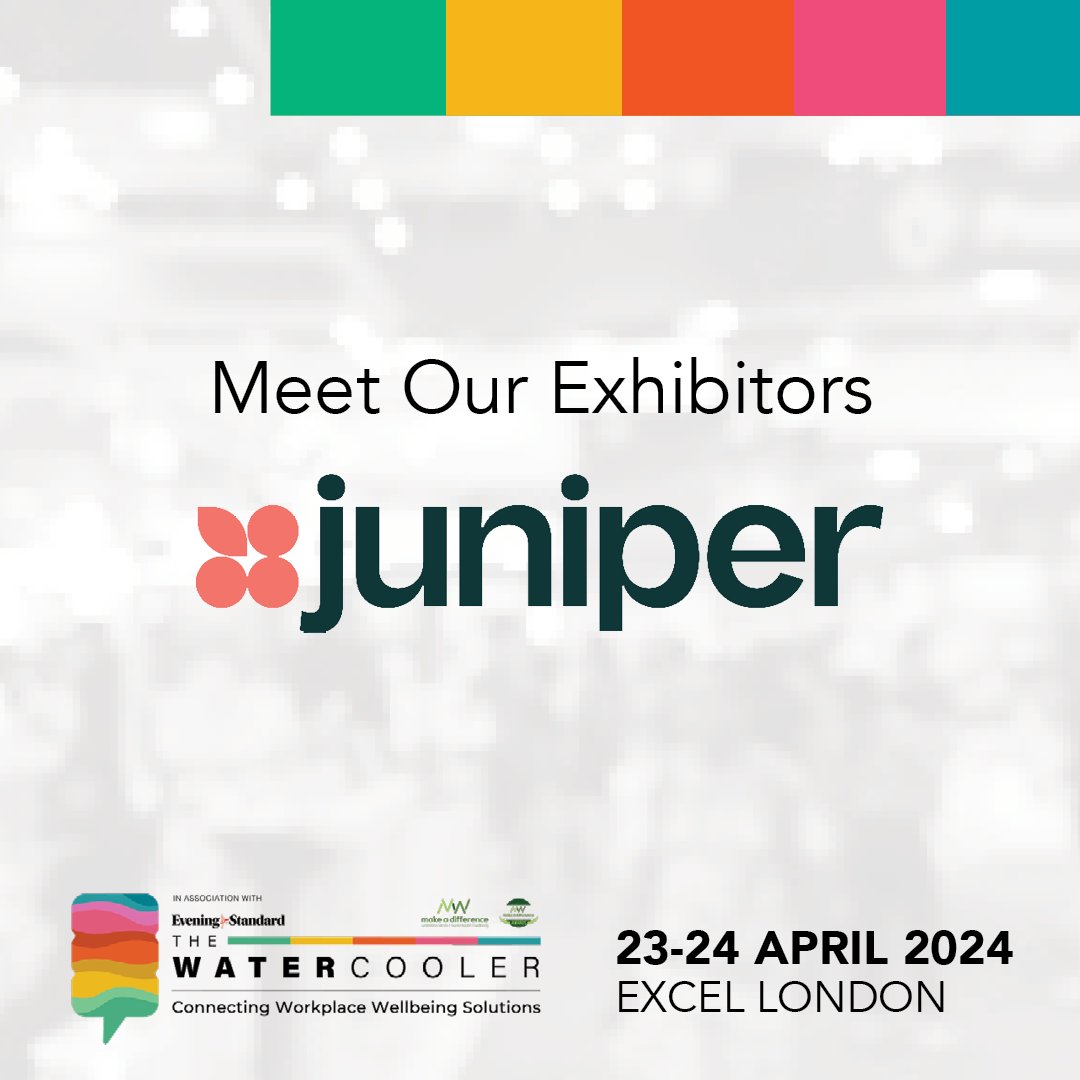 🎉 Juniper's at The Watercooler! Discover how they're transforming reproductive care to be inclusive & accessible for all. Swing by their booth to learn more and be part of the change.

Register now: watercoolerevent.com

#ReproductiveHealth #InclusiveCare #TheWatercooler