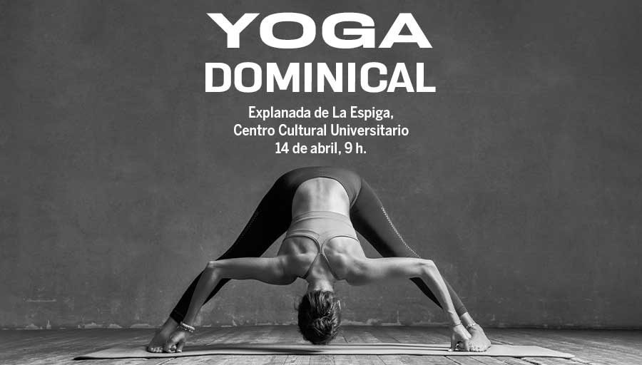 ¡Vente a pasar una mañana de yoga en el #CCU 🧘‍♀️ 🌄! @DanzaUNAM te espera con una sesión gratuita multinivel (básico o avanzado), impartida por una especialista en hatha yoga > bit.ly/3vQn1yn