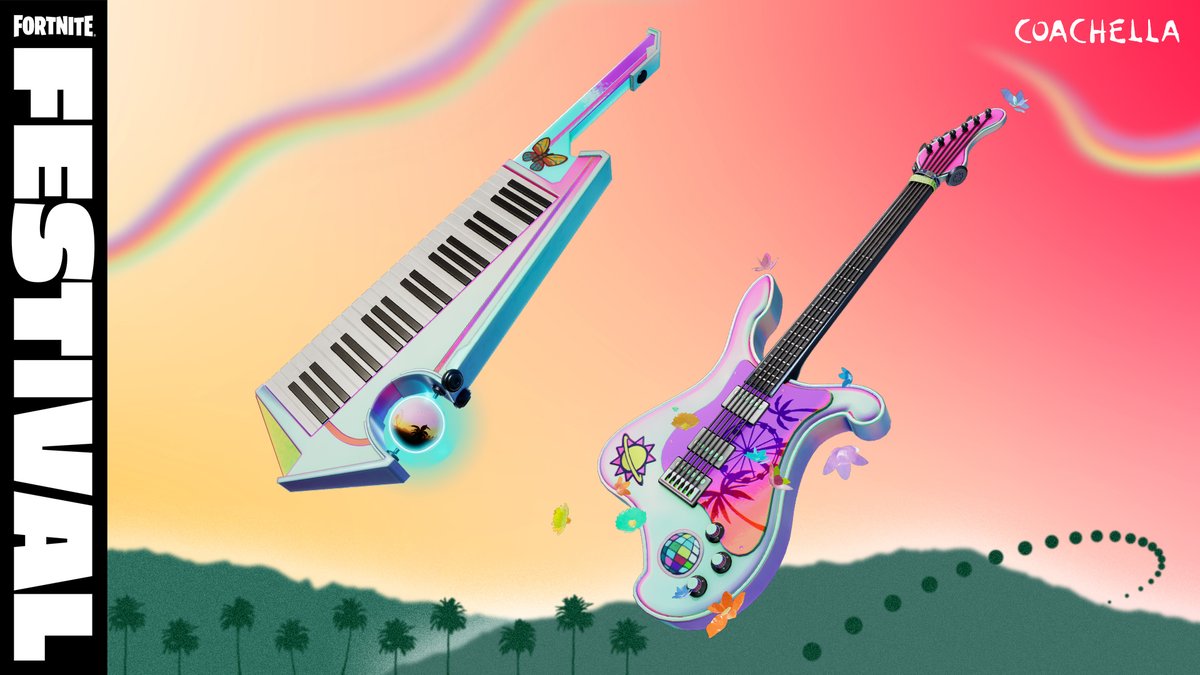 Take your sound to the stratosphere with reactive riffs 🎸 Get @Coachella instruments in the Shop right now!