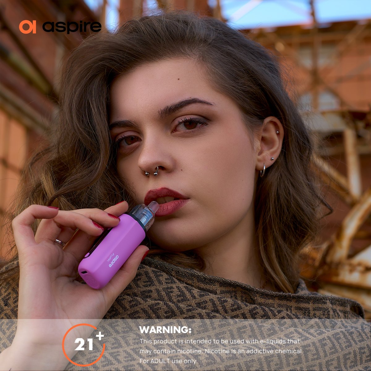 The integrated Fluffi Pod features an easy filling and pod cap design. The non-replaceable 0.6 ohm /1.0 ohm coils ensures a tailored V@ping experience for you.
#aspire #aspirecig #alwaysaspire #fluffi #aspirefluffi #podsystem
WARNING: For 21+ adults use only!