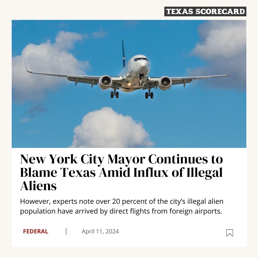 The U.S. Department of Homeland Security “secretly” approved the arrival of 33,000 illegal aliens directly into New York City, according to a senior fellow at the Center for Immigration Studies. Read the full story through the link below 🔗: l8r.it/TSGW