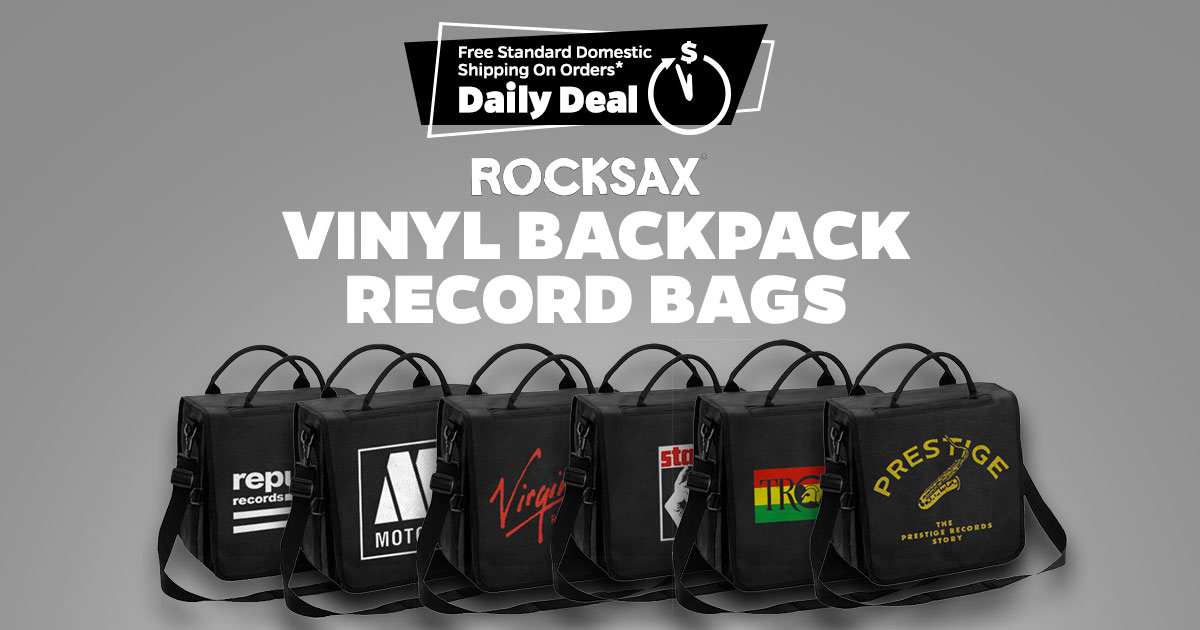 Take Your Records Anywhere 🔵  Vinyl Backpacks from Rocksax bit.ly/3W1DdaV

#DailyDeal #Vinyl #Backpack #Rocksax #FreeShipping #DealoftheDay