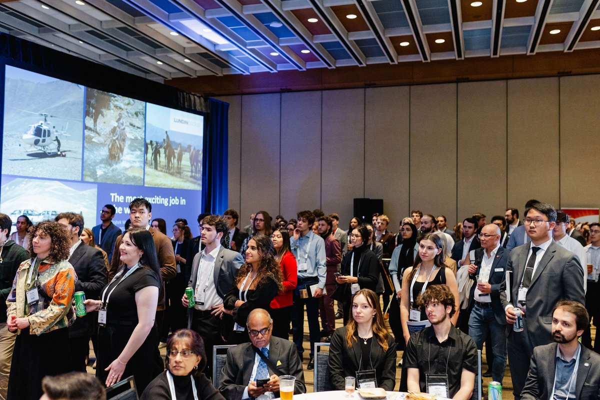 Over 1,100 students from across the globe travelled to Toronto to attend #PDAC2024. We look forward to seeing you next year! Email students@pdac.ca to get involved in Student & Early Career Events at #PDAC2025.