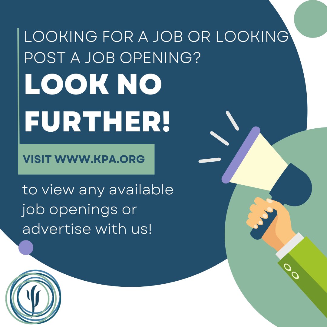 We've posted new job openings on our Classified Ads page! Click the link below to see all of the job postings. kpa.org/classifieds

#KPA #JobPostings #LouisvilleJobs #Louisville #Psychology #LexingtonJobs #Lexington #KentuckyJobs