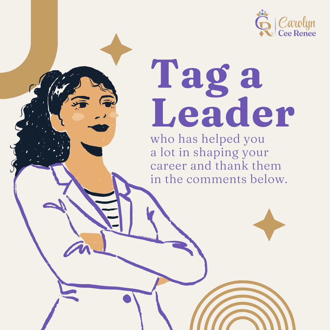 itscarolynrenee's tweet image. Who&apos;s been your career rock? Tag that leader who&apos;s made a real impact and give them a shout out below!

Let&apos;s show some gratitude together.

#Leader #TagALeader #CarolynCeeRenee #LeadershipQualities #GoodLeader #LeadershipCoach #CareerGrowth #Deal2Heal