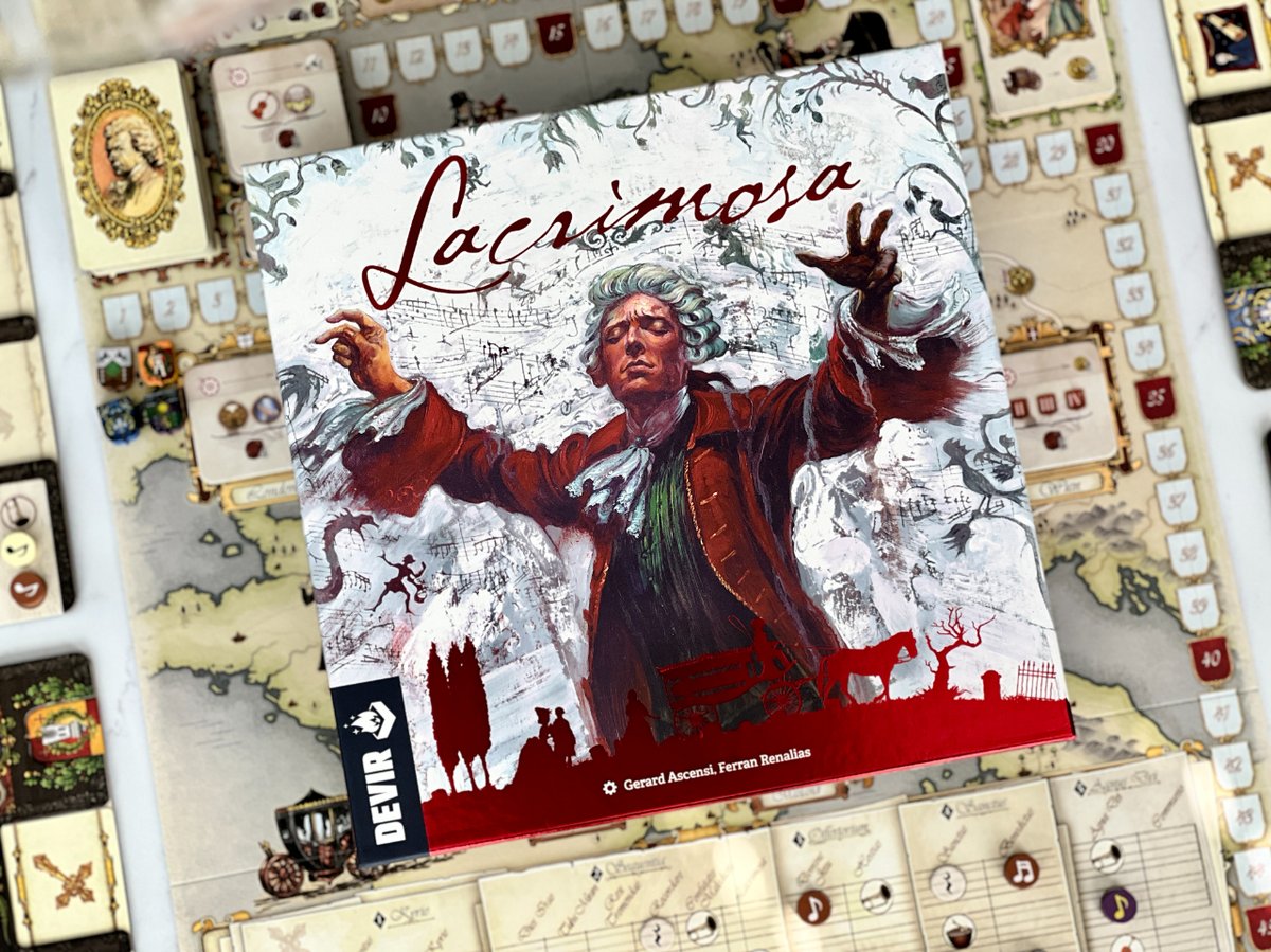 Mozart completed less than half of his iconic Requiem before his life came to an untimely end. Help finish the other half in Lacrimosa, on sale for 50% off only until April 18th! devirgames.com/lacrimosa