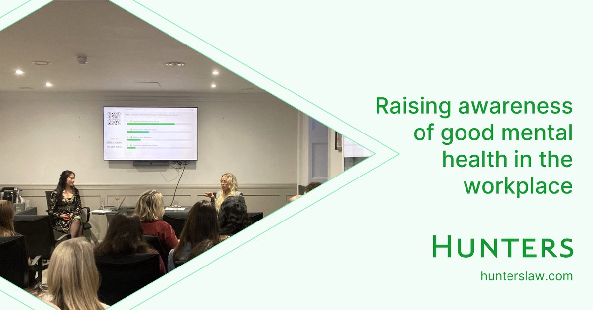 Raising awareness of good mental health in the workplace i.mtr.cool/gqrcfhgrwk #MentalHealth #Wellbeing #WellbeingAtWork