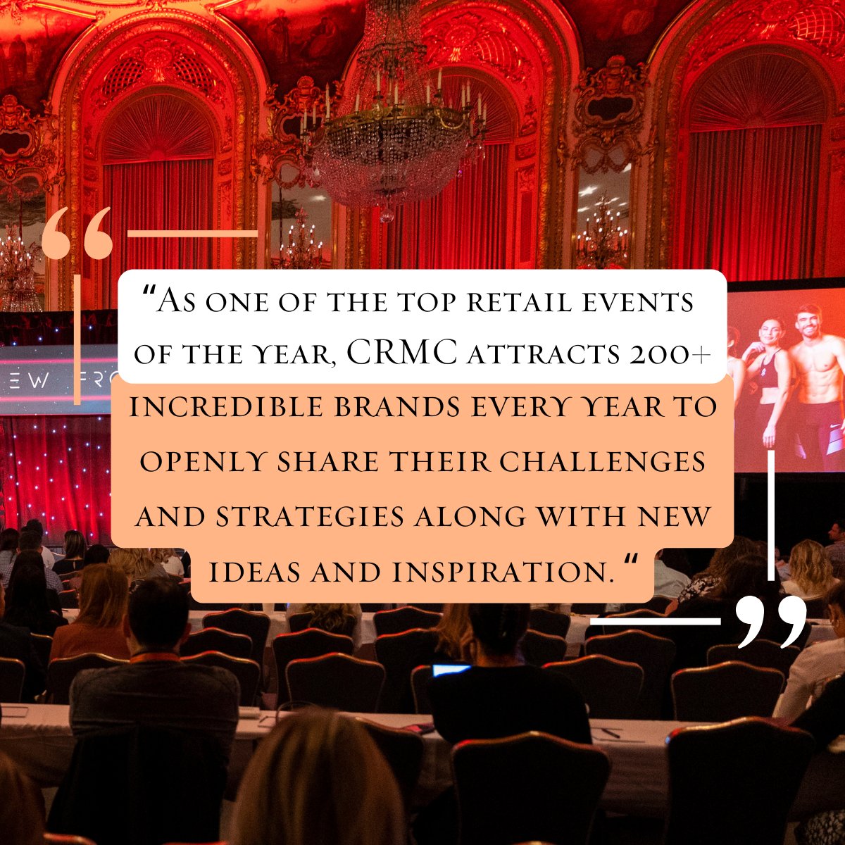 What will inspire YOU this year? Find out... 

#CRMC #CRMC2024 #Retail #FutureofRetail #CustomerLoyalty