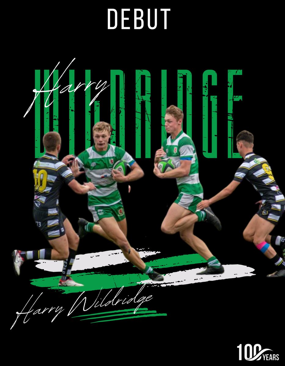 Tomorrow will be an exciting day for one Harry Wildridge. When he steps on the pitch he will make his first team debut. 🤝

You may recognise the surname.. yes it’s former first team second row Brett Wildridge son. Certainly following in his fathers footsteps 💚

#OSIOS