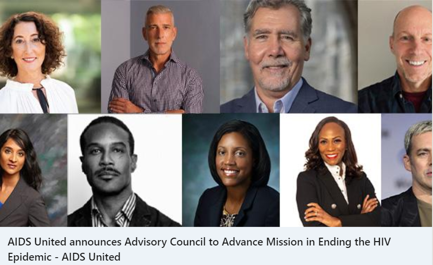 🎉🌟 Exciting News Alert!! 🌟🎉We're thrilled to congratulate our esteemed member organization, @AIDSUnited, on its inaugural #AdvisoryCouncil! 🙌🌈💪Sending our heartfelt wishes for success as they embark on this important journey! #HIV 🚀💖 Read more: shorturl.at/qzFI2