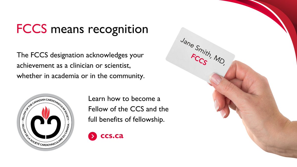 Do you sit on a CCS committee or working group or volunteer in another capacity? Have you been a CCS member for at least 5 years? If yes, consider applying for the FCCS designation by April 30! ☑️ Eigibility criteria: ow.ly/TR8Y50NIrqw ☑️ Apply now: ow.ly/oOJX50NIrqy