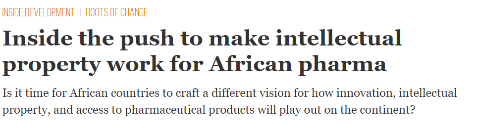 “Africa’s leadership aims to significantly scale up 📈 the amount of pharmaceutical manufacturing happening on the continent.” @devex’s @sarajerving explores the challenges in making #IP 🧠 work for #Africanpharma. ⏱️ 18 minute #LongRead devex.com/news/inside-th…