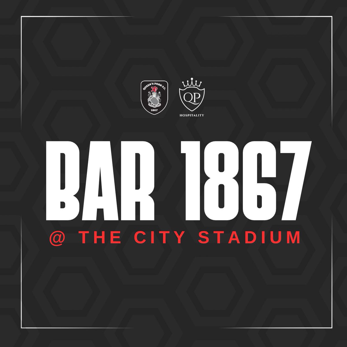 Bar 1867 at The city Stadium will be open to all supporters from 12:45 ahead of tomorrow’s game against @ICTFC, and then again immediately post match.