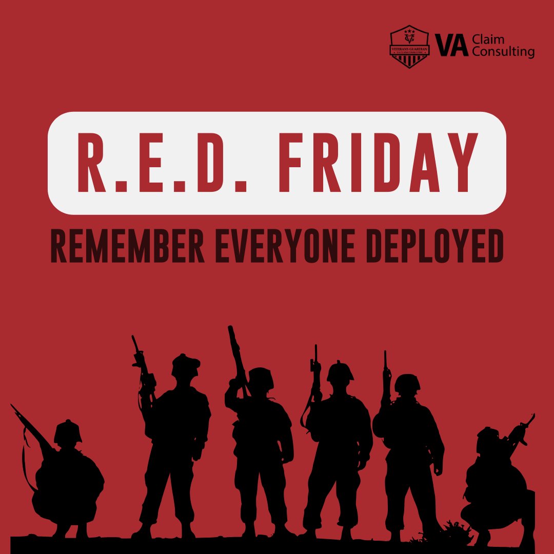 🔴 Every Friday, we honor our brave service members deployed overseas with R.E.D. (Remember Everyone Deployed). Let's show our support and gratitude for their sacrifice and dedication. #RED #RedFriday #SupportOurTroops 🇺🇸