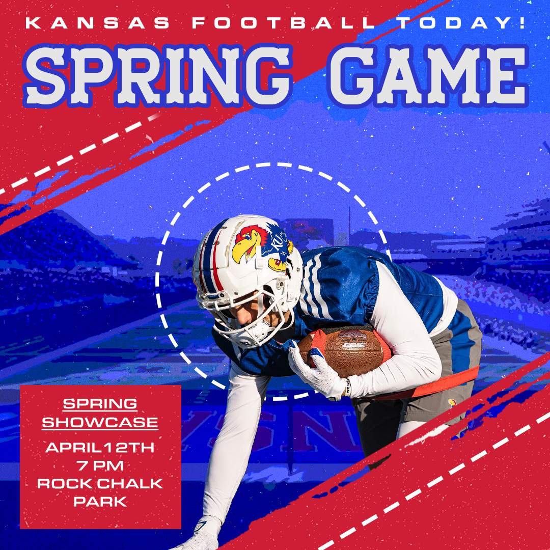 JayhawkNILMerch's tweet image. Today&apos;s the day for Spring Game. Let&apos;s go @KU_Football! 🏈

#springgameready #jayhawknil #nil #jayhawk #rockchalk #ku #collegesports #studentathlete