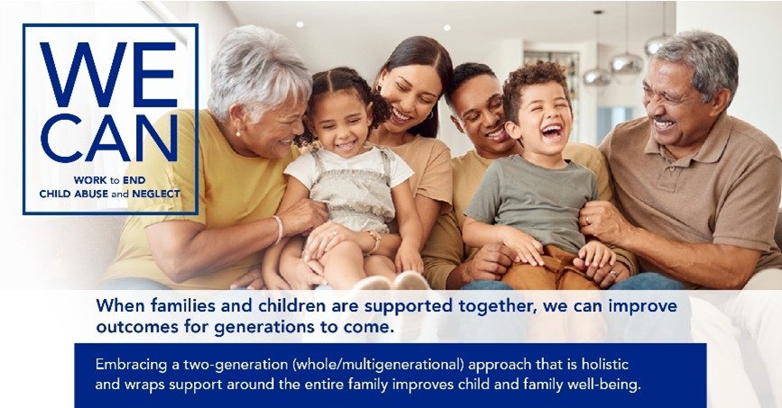 Equality matters! By providing every family with equal opportunity and access to the supports they need, we can improve the safety and well-being of children and youth nationwide. #ChildAbusePreventionMonth #ThrivingFamilies