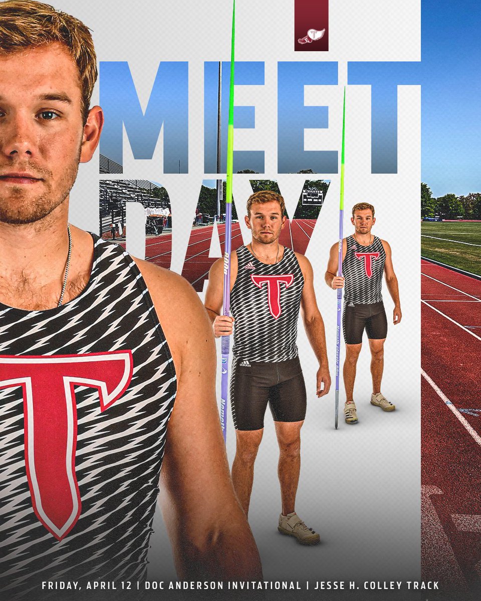 The time has come 🕰️ 🆚: Doc Anderson Invitational 📍: Troy, Ala. 🏟️: Jesse H. Colley Track 📊: gotroy.us/k2h 📰: gotroy.us/je1 #OneTROY⚔️