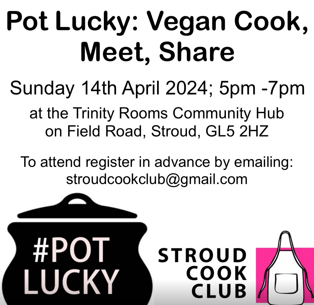 Community & Food, hand in hand whilst eating for the planet with Stroud Cook Club monthly get together at our Trinity Rooms Hub in Stroud! Get a taste of what to expect: youtube.com/watch?v=Wh_xMX… Look forward to seeing you there! #gloucestershire #support #recipes #local #vegan