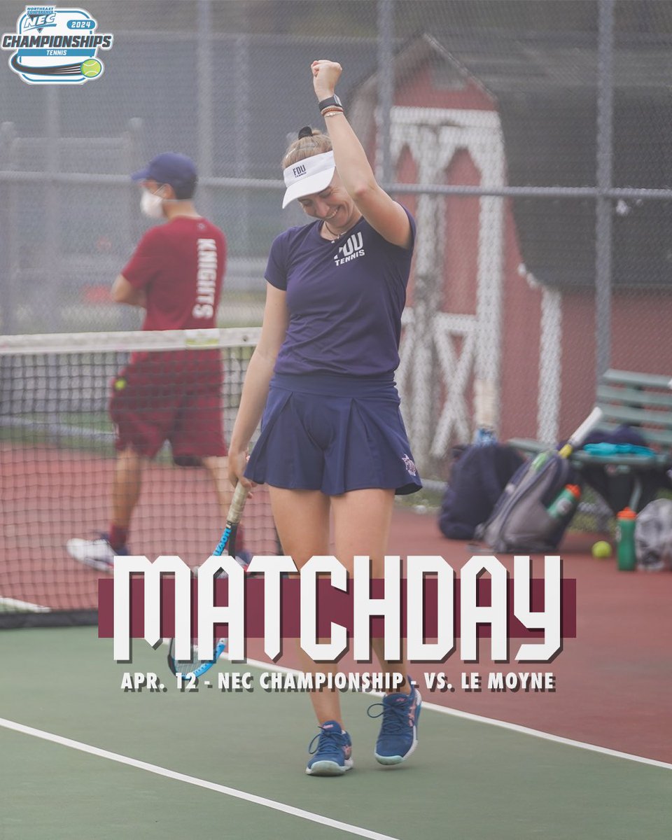 NEC Championships are finally here 🤩 🎾 Le Moyne & Merrimack 📍 Mercer County Tennis Center (West Windsor, N.J.) #uKNIGHTED⚔️