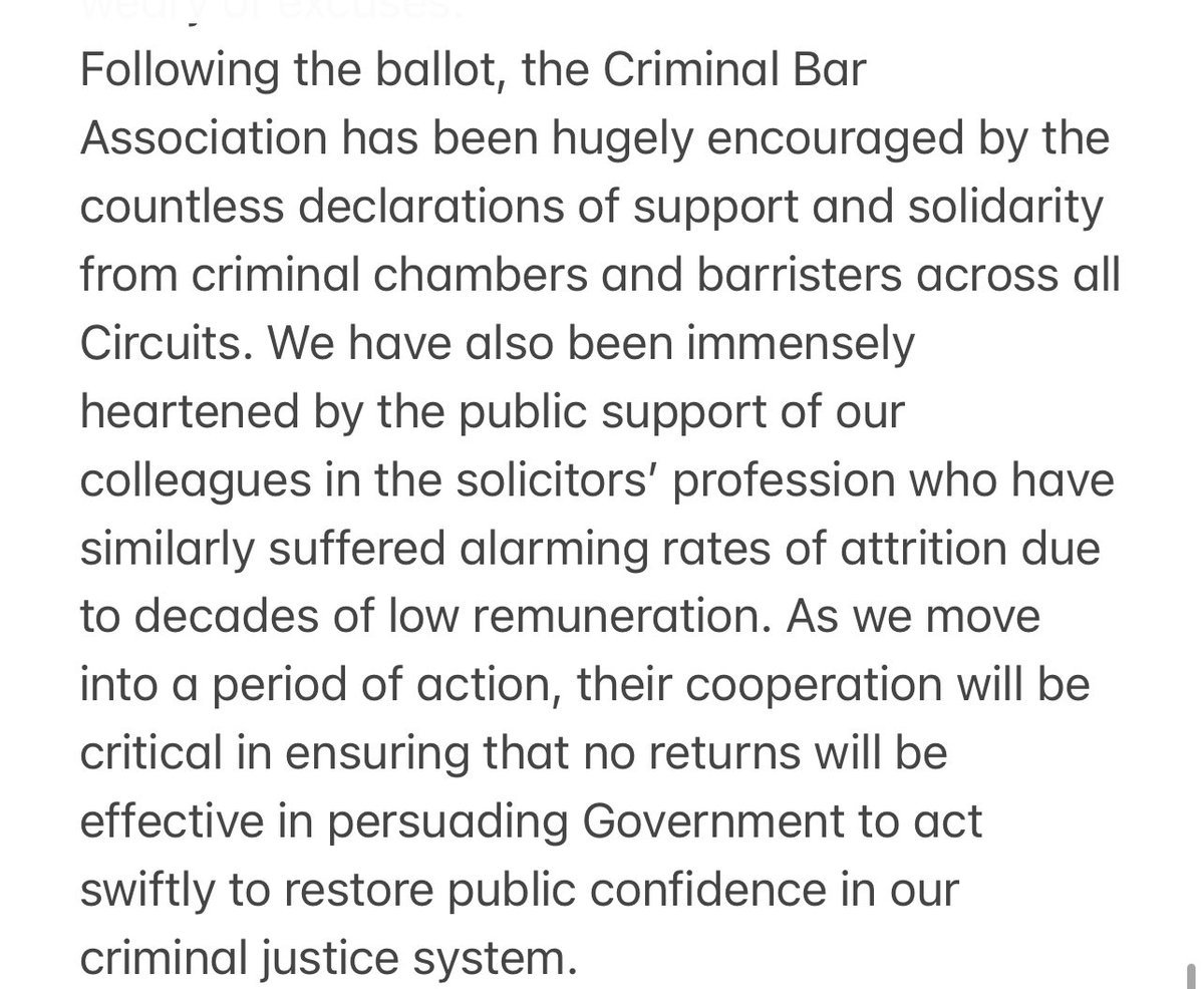 2 years ago we @TheCriminalBar began action “to shine a spotlight on the severity of the ongoing crisis” Oct to Dec21 80 trials adjourned as no prosecutor was free 🆙12x in 2yrs Tripled since Oct to Dec2023 227 trials adjourned, no prosecutor 🆙40x in 4 yrs 756 for all of 2023