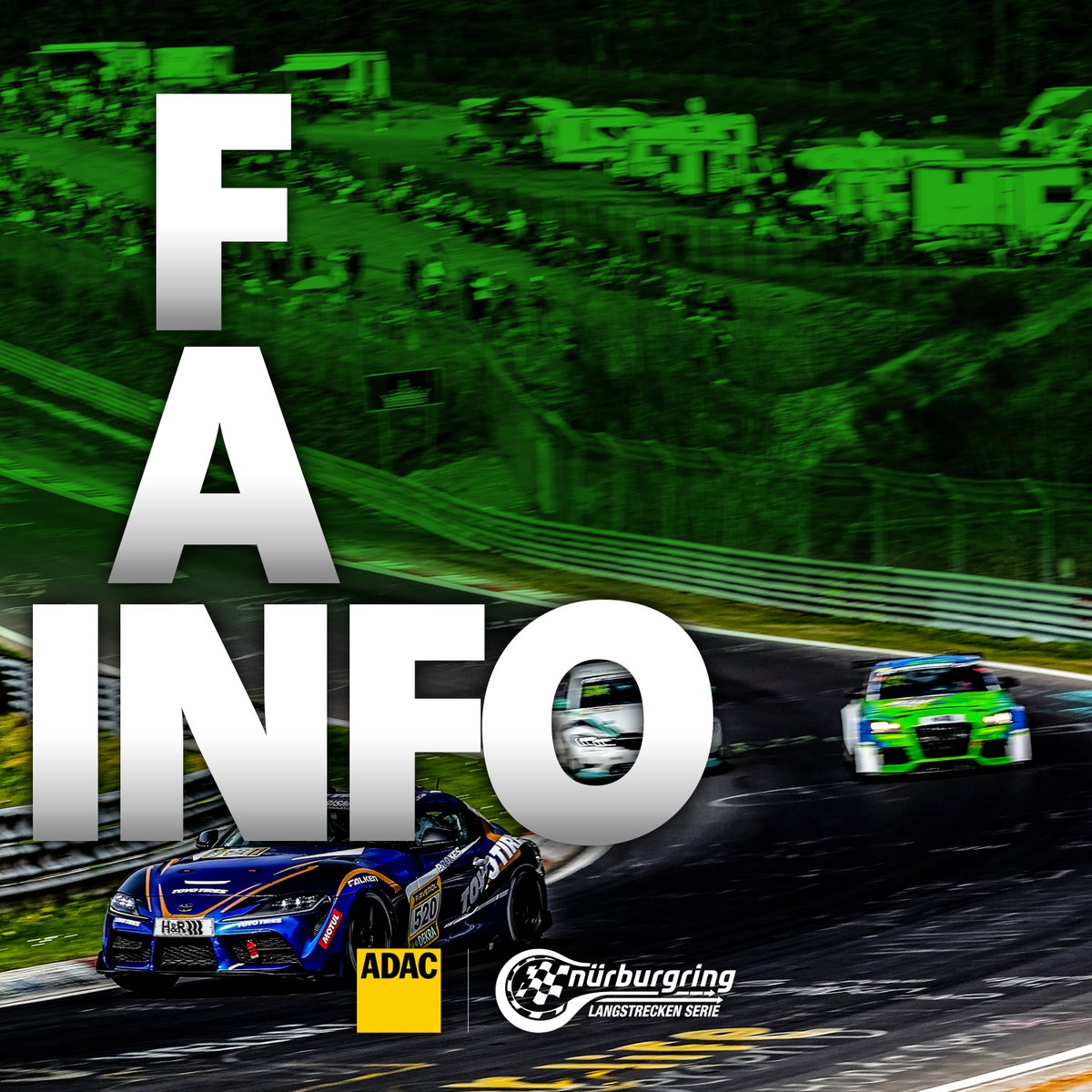 FAN INFO ADAC 24h Qualifiers (Saturday)! 🇩🇪 Stream: 16:45h 🇬🇧 Stream: 16:45h 🥇 Qualifying: 10:00 - 12:00h 🏁 Race start: 17:30h 📺 entry list, schedule and link to streams in BIO! ___ #NLS #Nürburgring #Nordschleife #myraceisfairplay #dasoriginal
