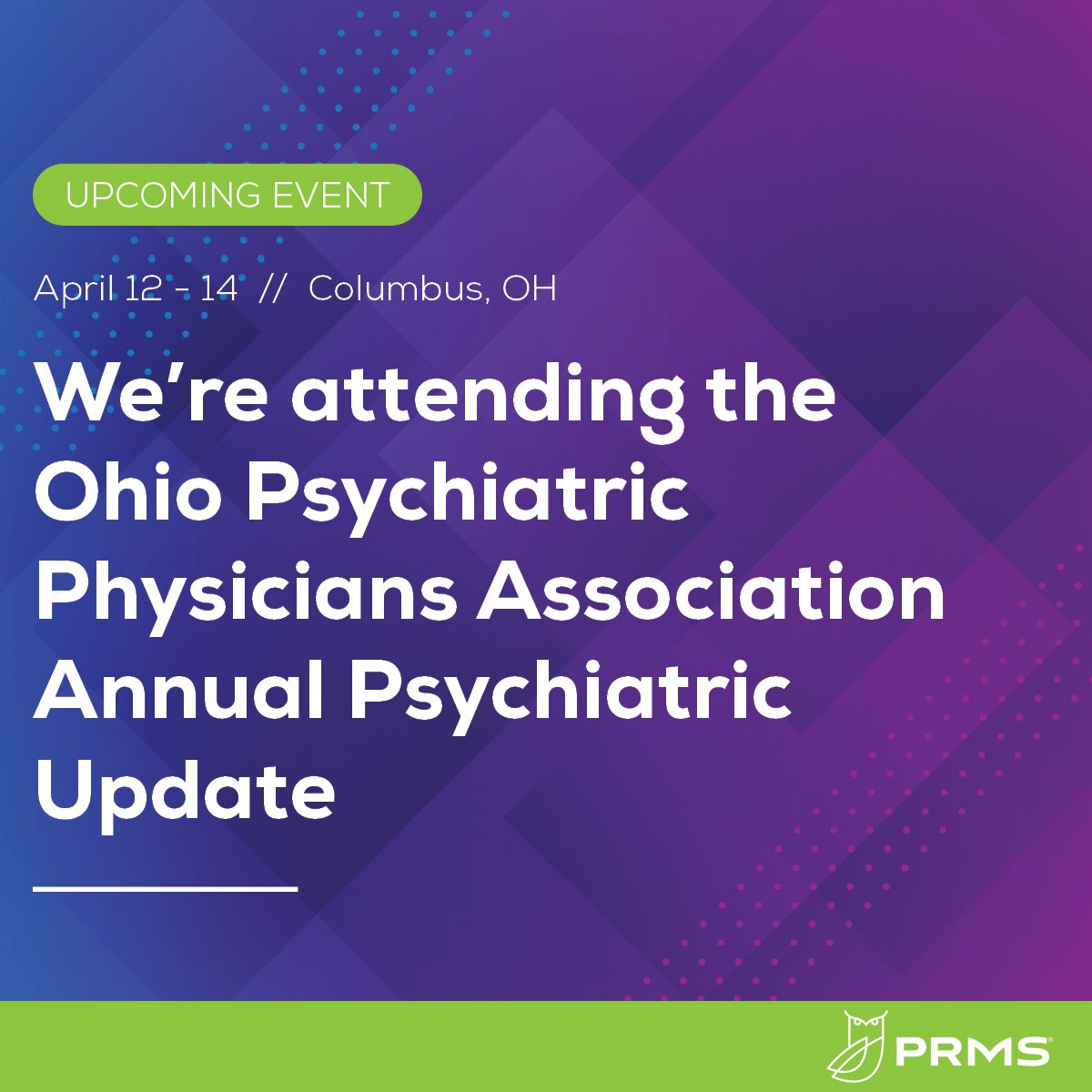 Attending the 2024 Ohio Psychiatric Physicians Association Annual Psychiatric Update? Stop by our exhibit booth for complimentary risk management resources, plus ask our rep any questions you may have about our psychiatric insurance program! Learn more: ow.ly/pkP150Rf1et