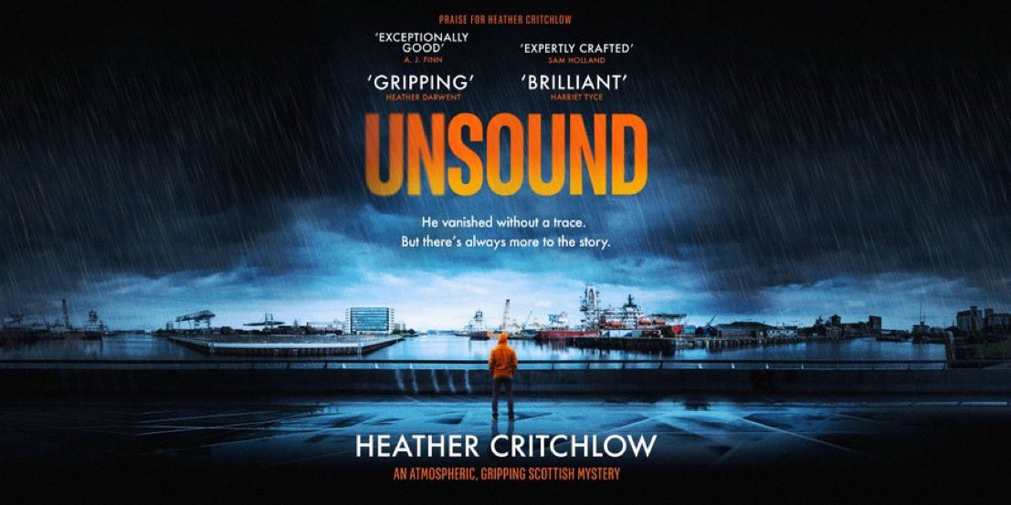 COVER REVEAL: Cal’s back in #Unsound - and this time he’s looking for a missing Edinburgh student… coming Sept 5th 🧡 geni.us/Unsound