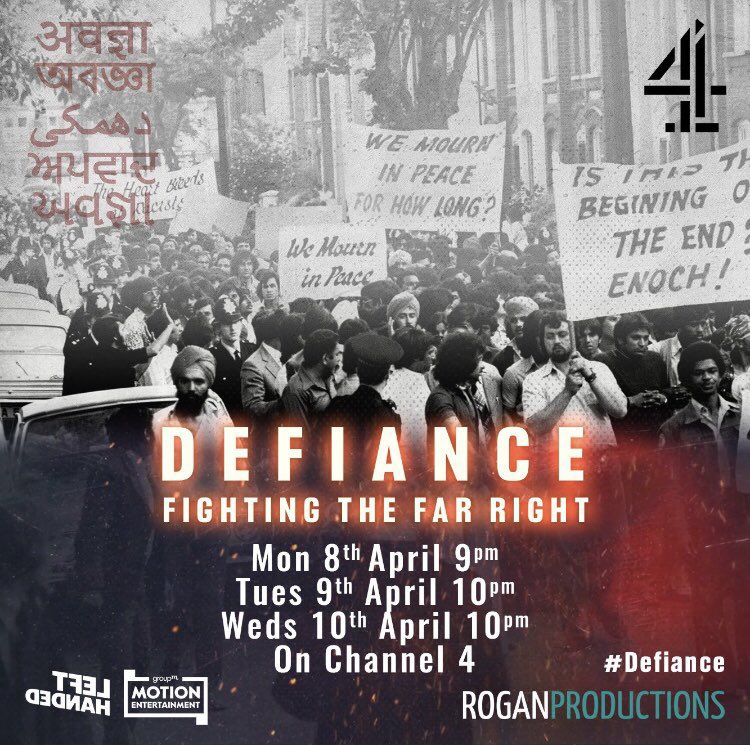 Huge props to @shamindernahal @RoganProduction @rizwanahmed @RajeshThind @bishi_official my good friend Anoop Pandhal + the team @Channel4 ❤️⭐️❤️⭐️❤️ This is worth your time 👇🏽 #Defiance