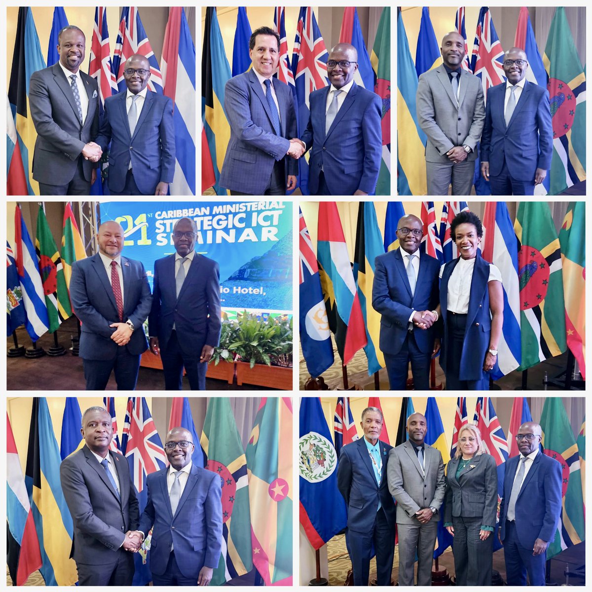 Pleased to be at <a href="/TheCtunion/">CTU</a> Inaugural Caribbean ICT Ministers’ Retreat hosted by Belize 🇧🇿 to strengthen our cooperation to advance sustainable #DigitalTransformation and Universal &amp; #MeaningfulConnectivity in the Caribbean.