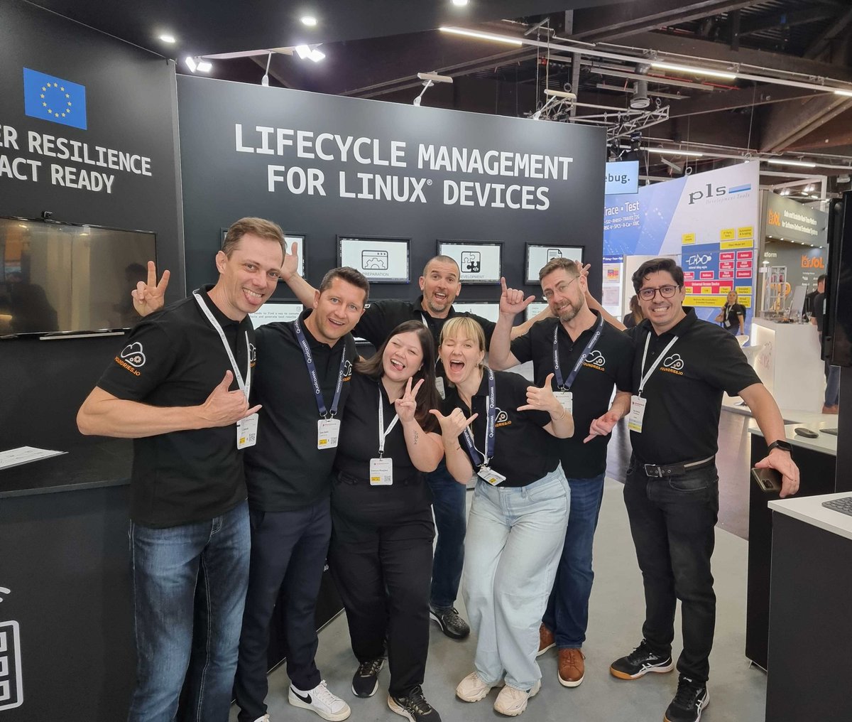 We had an amazing time at @embedded_world 2024! Huge shoutout to the incredible team at @FoundriesIOfor making it all possible 🙌 Time to recharge 👉 all #ew24 highlights coming soon! #dreamteam