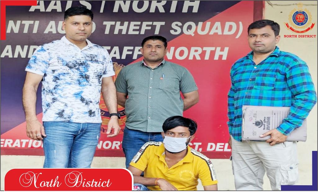 A notorious vehicle thief, who was declared a proclaimed offender and was evading court proceedings in a motor vehicle theft case for more than 8 years, was sent behind the bars by the AATS team. @DelhiPolice @Ravindra_IPS