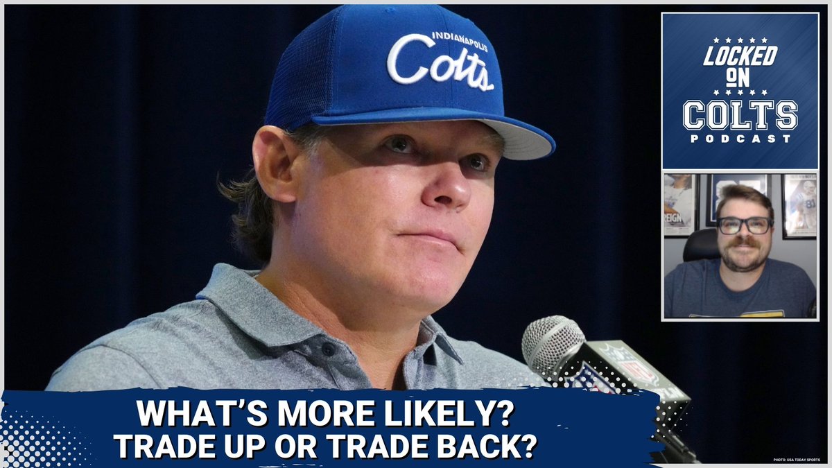 On the latest @LockedOnColts, I answered a bunch of your questions, which leaned heavily into the #Colts trading up and back in the #NFLDraft. 📺WATCH: youtu.be/FQw14vkVkk8