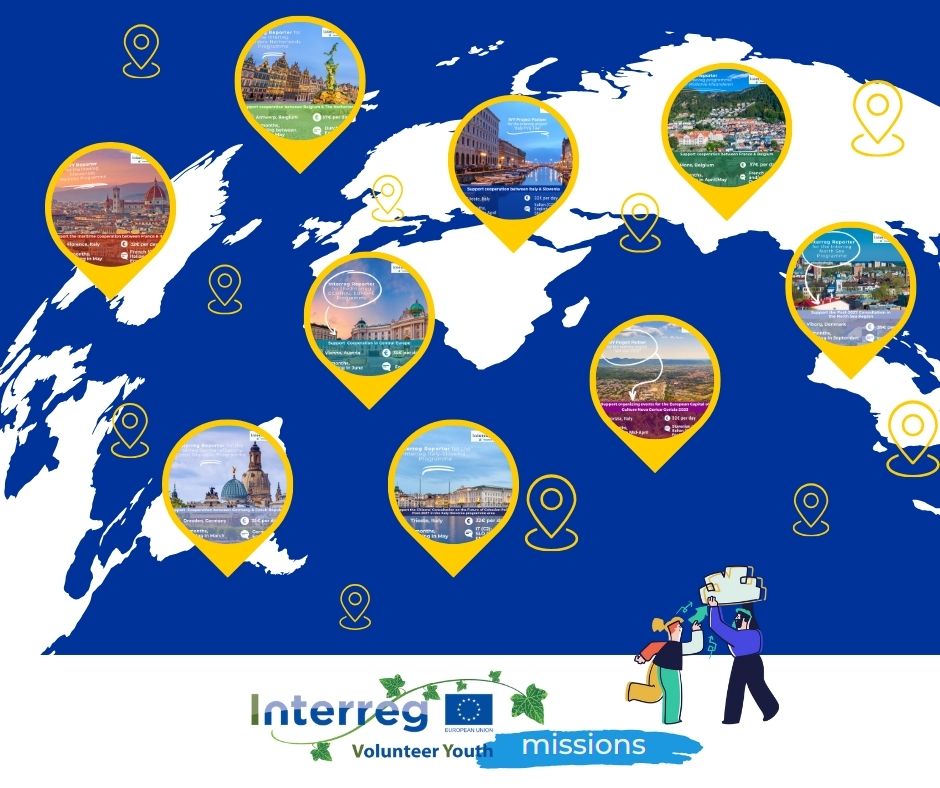 🤝 Join #IVY to support European Territorial Cooperation and Solidarity across borders!

💡Everything you need to know: interregyouth.com
📧 All IVY missions&APPLY directly: bit.ly/3Sl3xHH
📌 Register on our platform: bit.ly/3RgG75D

#Youth4Coop #Interreg