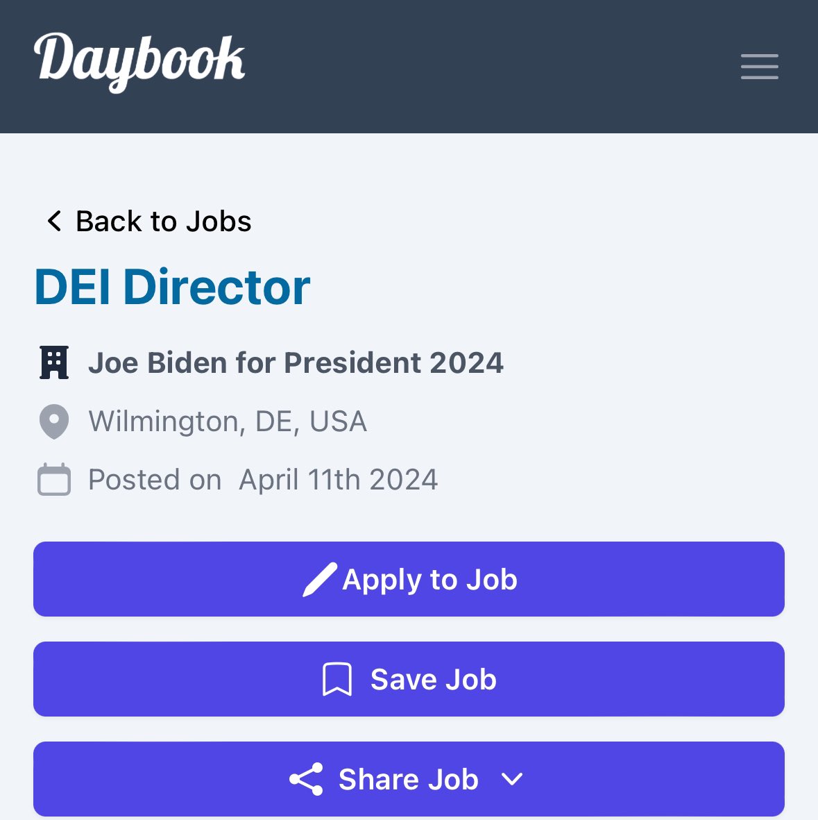The Biden campaign is laser-focused on what matters…