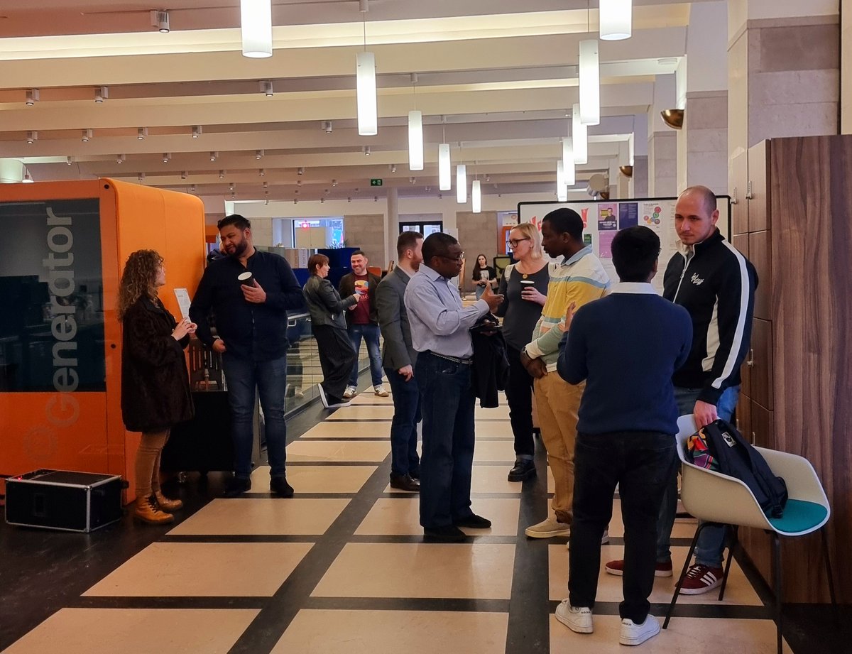 generatormcr's tweet photo. Recap of yesterday's networking event in pictures. It was great to see so many of you. If you missed it, you can sign up here for the next one on Thursday 16 May https://t.co/M6vtxmCs5S
#GeneratorMCR #networking #WorkSpaces #Coworking #Cowork #Entrepreneurs #Freelancer https://t.co/XJJneX4FCf