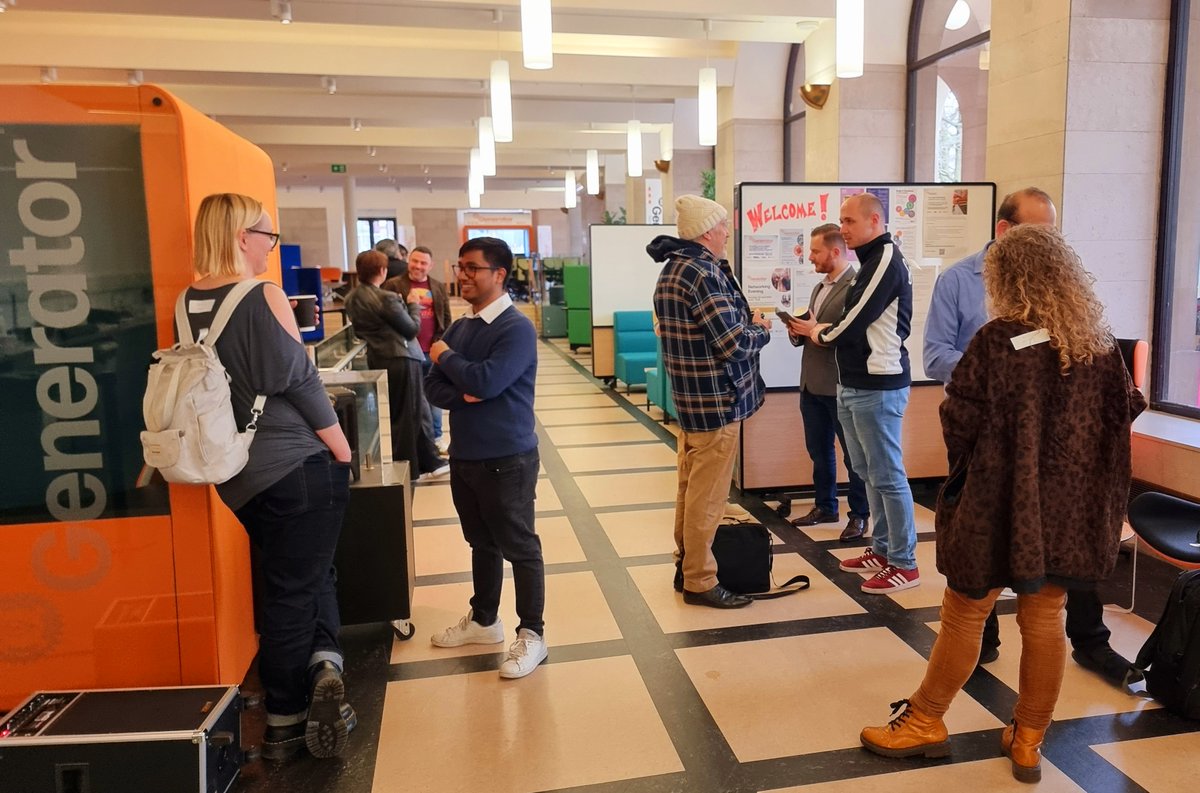 generatormcr's tweet photo. Recap of yesterday's networking event in pictures. It was great to see so many of you. If you missed it, you can sign up here for the next one on Thursday 16 May https://t.co/M6vtxmCs5S
#GeneratorMCR #networking #WorkSpaces #Coworking #Cowork #Entrepreneurs #Freelancer https://t.co/XJJneX4FCf