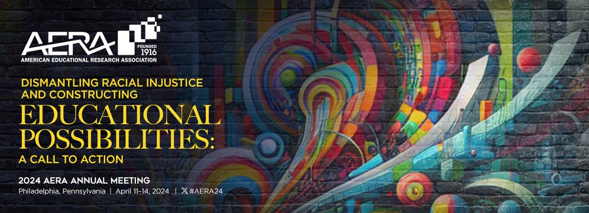 Follow along at #AERA2024 as IPR and @sesp_nu’s @jamespspillane, @c_mackevicius, @daviduttal, Nichole Pinkard, Cynthia Coburn, Mesmin Destin, former SURA RA Spencer Cook, and @for_indigenous’s Megan Bang present their work at the @AERA_EdResearch 2024 Annual Meeting!