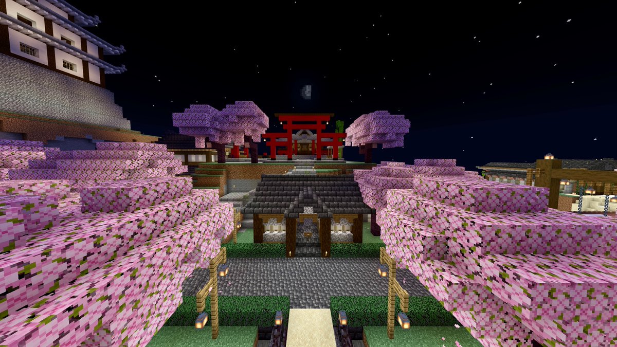 桜の季節(通年)

#ハッピーサーバー
#Minecraft 
#MinecraftServer 
#マイクラ
#minecraft建築コミュ