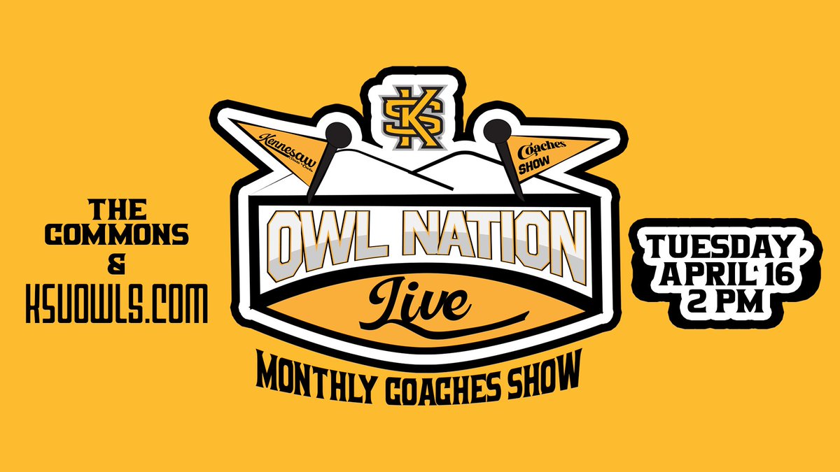 Join us in The Commons Tuesday to talk 🏈, 🎾, and 🥎 #HootyHoo 🦉