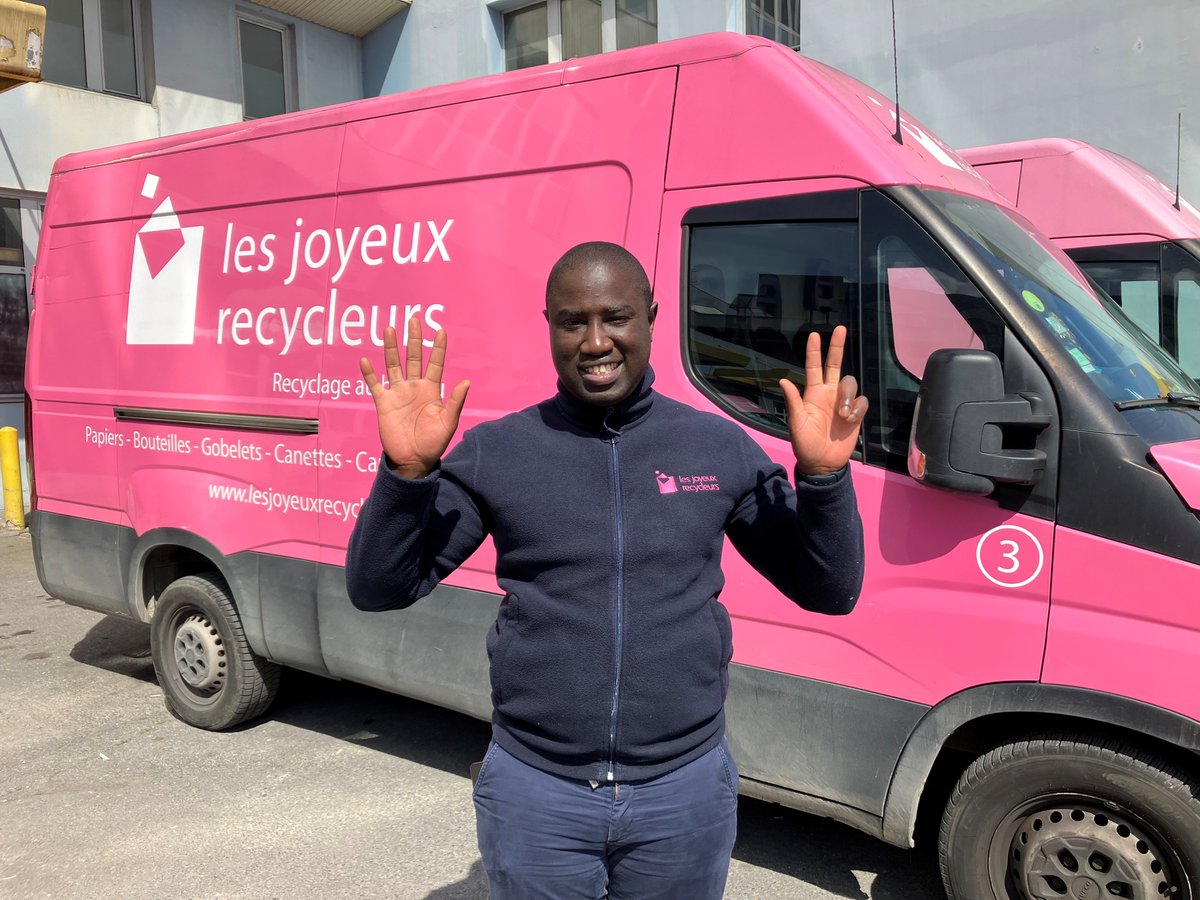 🎉 Félicitations à BABACAR qui fête ses 8 ANS 🎉 chez Les Joyeux Recycleurs !