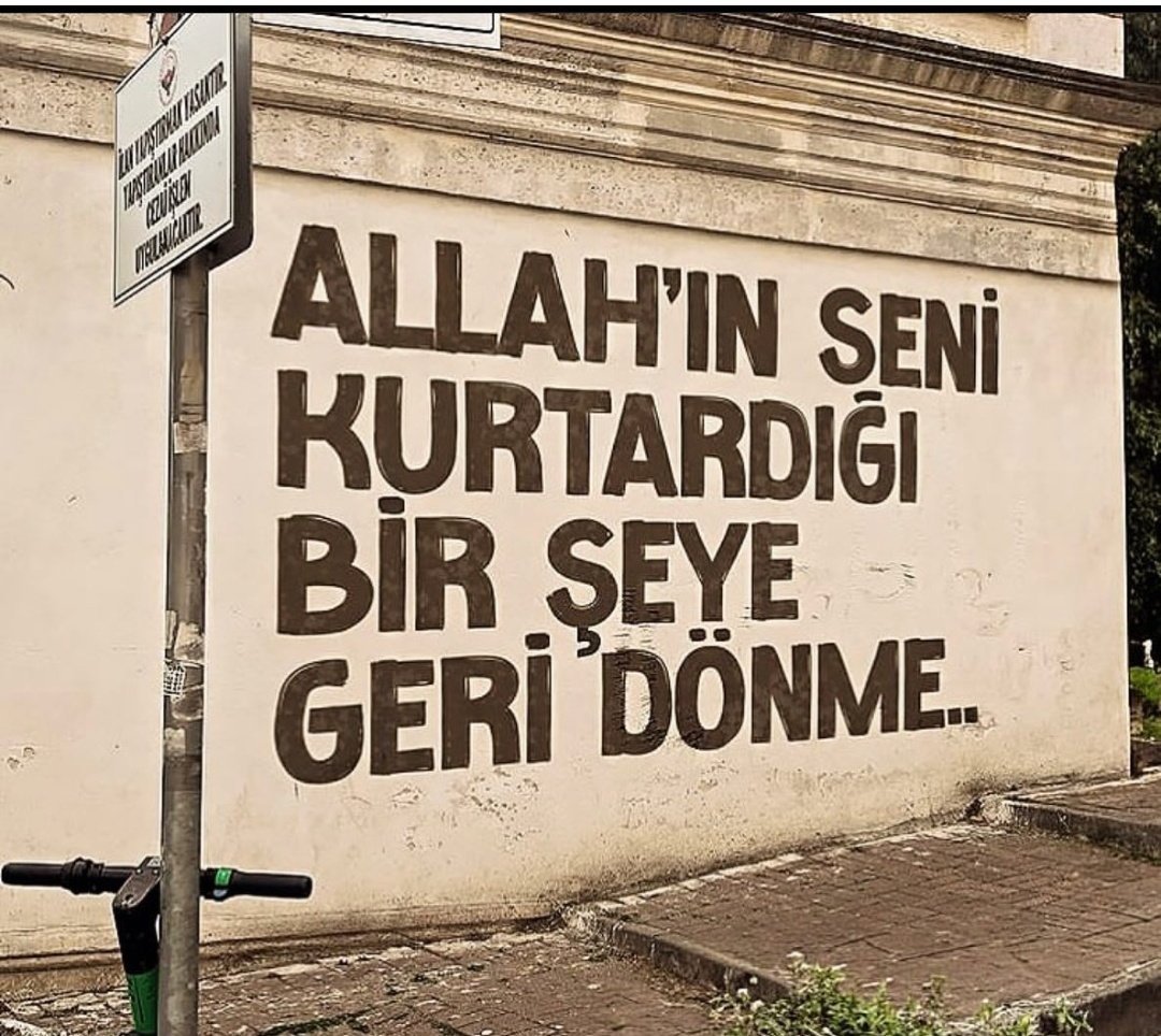 Allah'ın seni kurtardığı bir şeye geri dönme