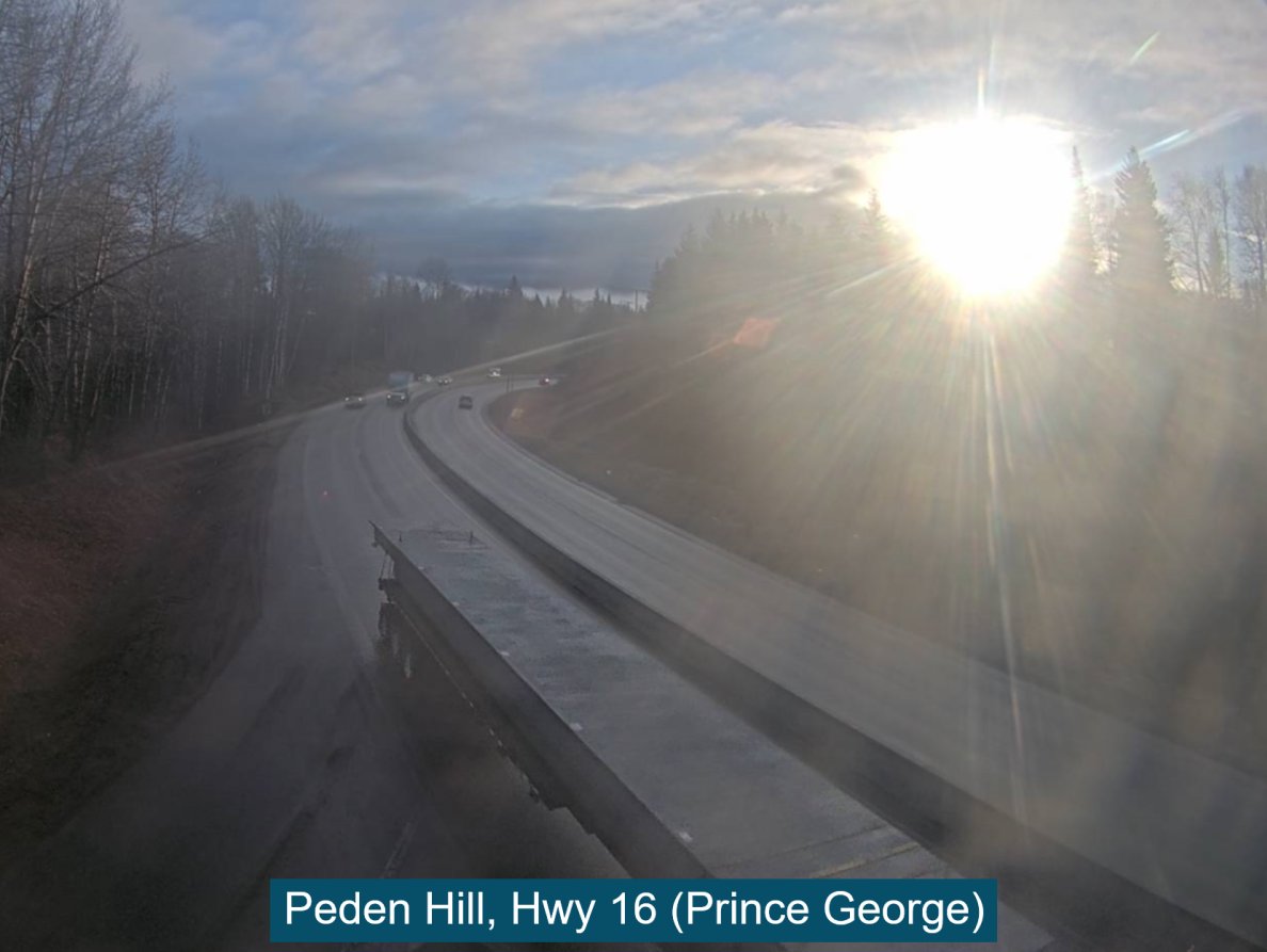 😊#TGIF! Good morning, BC! Brighter weather 🌤️ is in store for the South Coast later today and for the #weekend. Talk about perfect timing!! 👀Here's a look around at 7:19am. Drive safely everyone. #AlexFraserBridge #MasseyTunnel #BCHwy97 #BCHwy16 ℹ️drivebc.ca