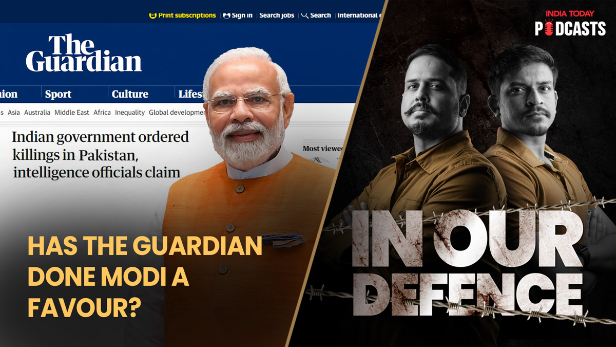NEW PODCAST EPISODE 🚨 Riddled with big errors but projecting an India that now ruthlessly hunts terrorists, has @Guardian done Modi a favour? What's the truth? Ep. 18 of ‘In Our Defence’, available on all 🎙️ platforms: YT: bit.ly/43WCARK 🍎: bit.ly/443OMQH