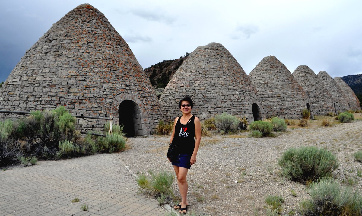Which would you prefer? A destination that's on like the Eiffel Tower or off the beaten path like these unique charcoal ovens we found in Nevada after following a sign? rvcruisinglifestyle.blogspot.com/2019/07/go-on-…
