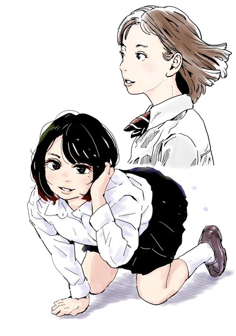 「all fours short hair」 illustration images(Latest)