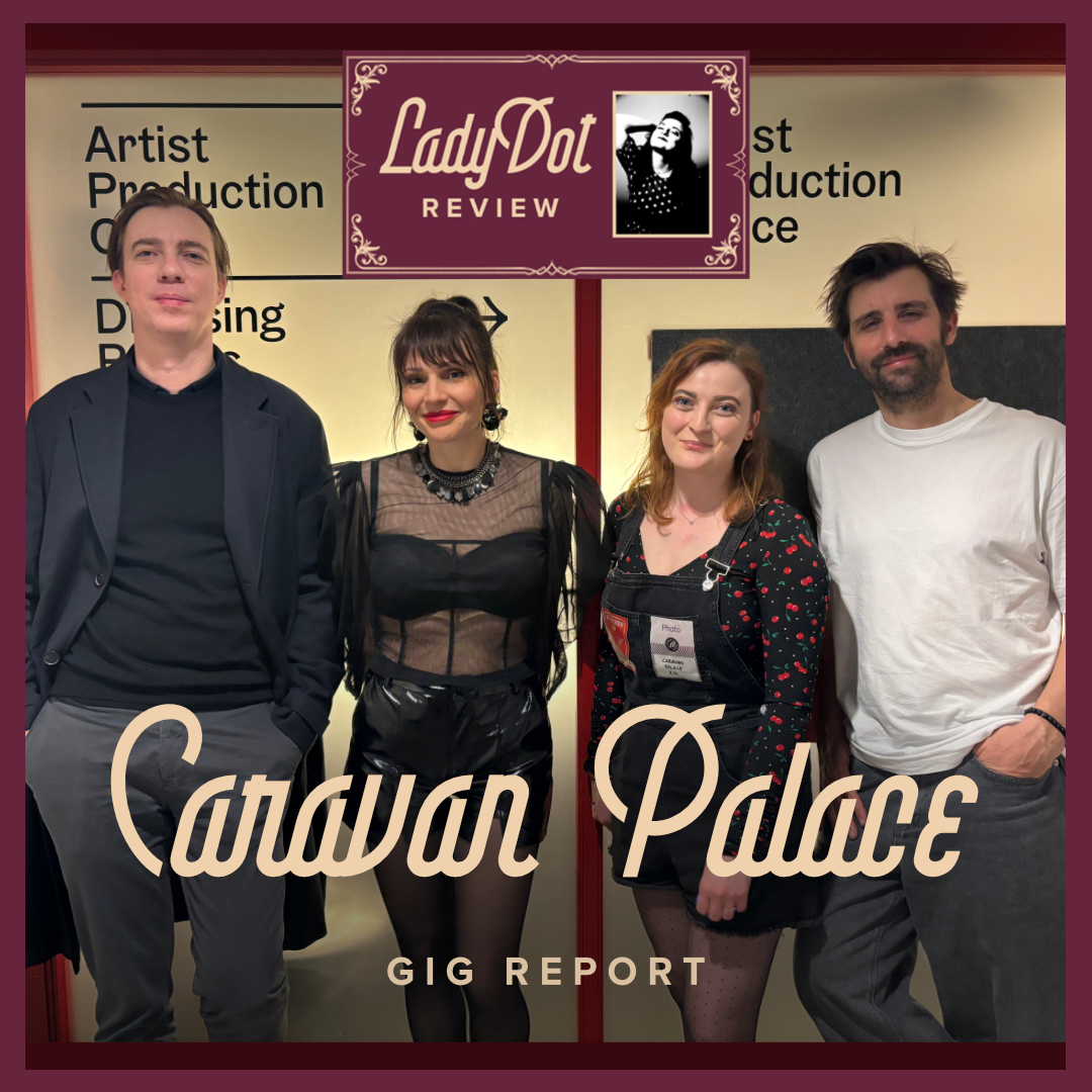 #CaravanPalace: 🎶🌟 LadyDot's exclusive report of the Caravan Palace gig is here! Check out our photo gallery 📸, discover the setlist 🎸🎺 get her impressions and behind-the-scenes insights🎤🎶. 🔗📝👉 electroswingthing.com/ladydot-review… 🗞️✨ #ElectroSwing #ElectroSwing2024 #SwingHouse