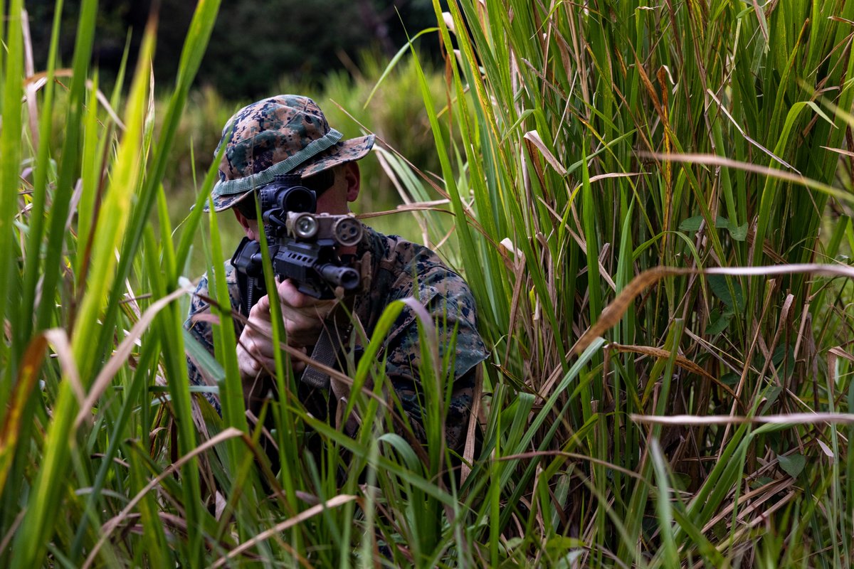 Nosotros somos mas fuertes juntos 🇭🇳 🇺🇸 U.S. Marines from G Co, 2nd Bn, 25th Marines train alongside Honduran Marines as part of #CENTAMGuardian24 at Puerto Castilla, Honduras. CENTAM Guardian is a multi-national exercise in Central America. #StrongerTogether